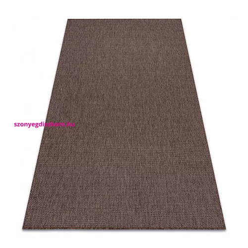 Kab. Fonott sizal szőnyeg SION A5165A Melange lapos szövött barna 60x200 cm