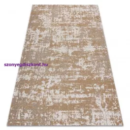   Kab. Fonott Sizal CASA Eco szőnyeg boho  vintage 2809 krém / sárga, újrahasznosított szőnyeg 114x170 cm