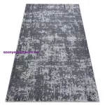Kab. Fonott Sizal CASA Eco szőnyeg boho  vintage 2809 szürke / antracit, újrahasznosított szőnyeg 114x170 cm