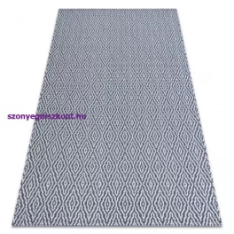   Kab. Fonott Sizal CASA Eco szőnyeg boho  gyémánt 22084 sötétkék / sárga, újrahasznosított szőnyeg 133x190 cm