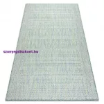 Kab. Fonott sizal szőnyeg SION Gyémánt 22184 lapos szövött zöld / kék / ecru 80x150 cm