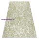 Fonott sizal szőnyeg SION Levelek, tropikus 22128 lapos szövött ecru / zöld 120x170 cm