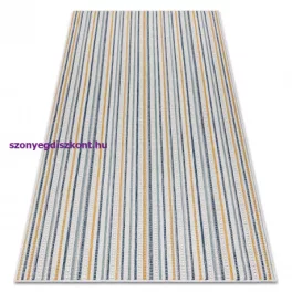   Kab. Fonott sizal szőnyeg COOPER Csík, Etno 22237 ecru / sötétkék 160x220 cm