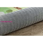 Kab. BAMBINO 50200 mosható szőnyeg Falu gyerekeknek csúszásgátló - zöld / barna  160x220 cm