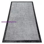 Kab. Fonott sizal floorlux szőnyeg 20401 ezüst / fekete 200x290 cm