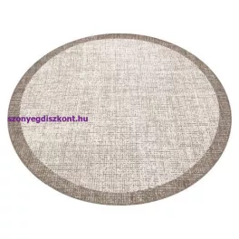   Kab. Fonott sizal floorlux szőnyeg kör 20401 pezsgő / tópszín kör 160 cm