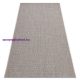 Fonott sizal floorlux szőnyeg 20580 egyszerű, egyszínű - ezüst / fekete 120x170 cm
