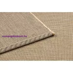 Kab. Fonott sizal floorlux szőnyeg 20580 egyszerű, egyszínű - természetes / kávé 200x290 cm