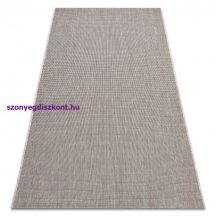   Fonott sizal floorlux szőnyeg 20580 egyszerű, egyszínű - ezüst / fekete 240x330 cm