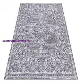   Kab. Fonott sizal szőnyeg LOFT 21213 szürke / ezüst / elefántcsont 200x290 cm