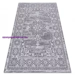 Kab. Fonott sizal szőnyeg LOFT 21213 szürke / ezüst / elefántcsont 60x110 cm