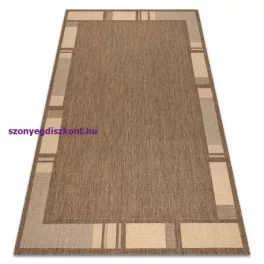   Kab. Fonott sizal floorlux szőnyeg 20195 coffee / mais 200x290 cm