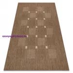 Kab. Fonott sizal floorlux szőnyeg 20079 coffee / mais 80x150 cm