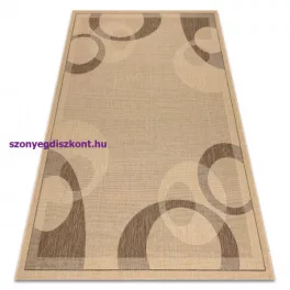   Kab. Fonott sizal floorlux szőnyeg 20078 mais / coffee 140x200 cm