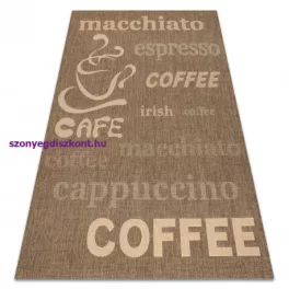   Kab. Fonott sizal floorlux szőnyeg 20221 coffe / mais 200x290 cm