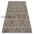 Kab. Fonott sizal floorlux szőnyeg 20508 taupe / pezsgő HÁROMSZÖGEK 240x330 cm