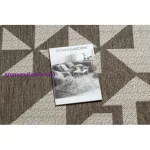 Kab. Fonott sizal floorlux szőnyeg 20489 pezsgő / taupe HÁROMSZÖGEK 160x230 cm