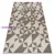 Kab. Fonott sizal floorlux szőnyeg 20489 pezsgő / taupe HÁROMSZÖGEK 140x200 cm