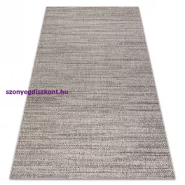   Kab. Fonott sizal floorlux szőnyeg 20389 ezüst / fekete KEVEREDÉS 60x110 cm