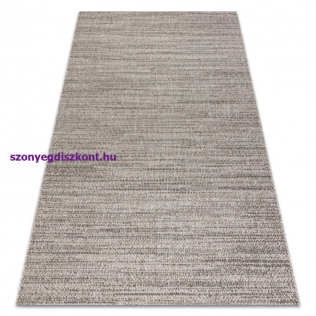 Fonott sizal floorlux szőnyeg 20389 ezüst / fekete KEVEREDÉS 60x110 cm