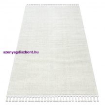   Szőnyeg SEVILLA PC00B csíkok fehér ehér Rojt Berber shaggy 120x170 cm