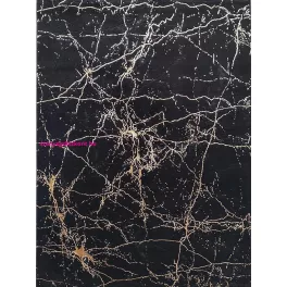 Ber. ELITE 4355 fekete arany 140 x 190 cm szőnyeg