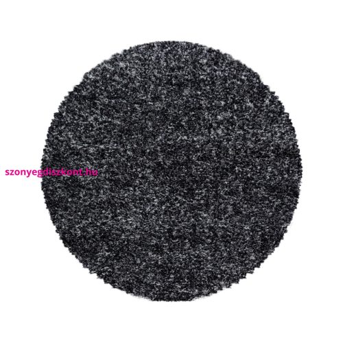 Ay. ENJOY 4500 120 x 120 cm antracit shaggy szőnyeg - kör
