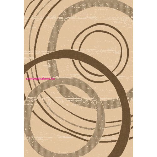 Ber. EQOS 0003 bézs 160 x 220 cm modern szőnyeg