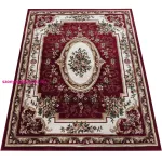 Dy. Exclusive 04 N - bordó rozeta 80 x 150 cm szőnyeg