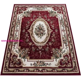 Dy. Exclusive 04 N - bordó rozeta 80 x 150 cm szőnyeg