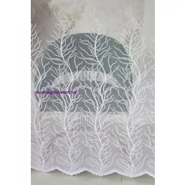 TRD. Kész függöny Életfa mintás Fehér 300x250cm
