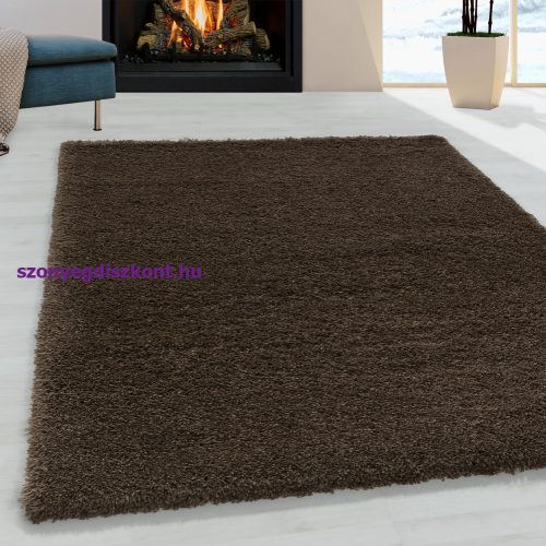 AY FLUFFY 3500 BROWN 120 X 170 szőnyeg