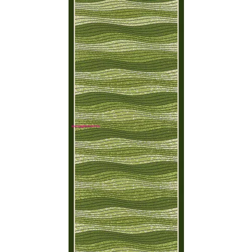 Ber. GEL RUNNER 1015 zöld 100 cm széles futószőnyeg méterben