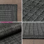 Ay. GIZA 1410 160 x 230 cm fekete Modern szőnyeg