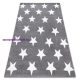 Sketch szőnyeg - FA68 szürke / krém - Csillagok 180x270 cm