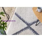 Kab. Szőnyeg BERBER meknes B5910 krém / szürke Rojt shaggy 200x290 cm