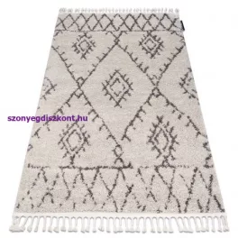   Kab. Szőnyeg BERBER FEZ G0535 bézs / barna Rojt shaggy 200x290 cm