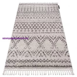   Kab. Szőnyeg BERBER RABAT G0526 bézs / barna Rojt shaggy 80x150 cm