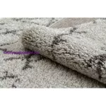 Kab. Szőnyeg BERBER FEZ G0535 bézs / barna Rojt shaggy 80x150 cm