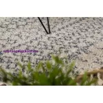 Kab. Szőnyeg BERBER AGADIR G0522 kör krém / szürke Rojt shaggy kör 120 cm