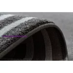 Kab. HAMPTON szőnyeg Grecos kör szürke kör 120 cm