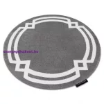 Kab. HAMPTON szőnyeg Lux kör szürke kör 120 cm