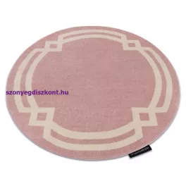 Kab. HAMPTON szőnyeg Lux kör rózsaszín kör 140 cm