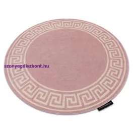 Kab. HAMPTON szőnyeg Grecos kör rózsaszín kör 160 cm