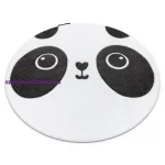 Kab. PETIT szőnyeg PANDA kör fehér kör 120 cm