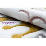 Kab. PETIT szőnyeg BUNNY NYUSZI kör szürke kör 140 cm