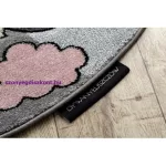 Kab. PETIT szőnyeg UNICORN EGYSZARVÚ kör szürke kör 160 cm