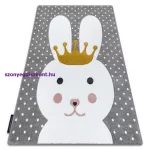 Kab. PETIT szőnyeg BUNNY NYUSZI szürke 200x290 cm
