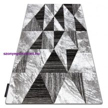 ALTER szőnyeg Nano háromszögek szürke 140x190 cm