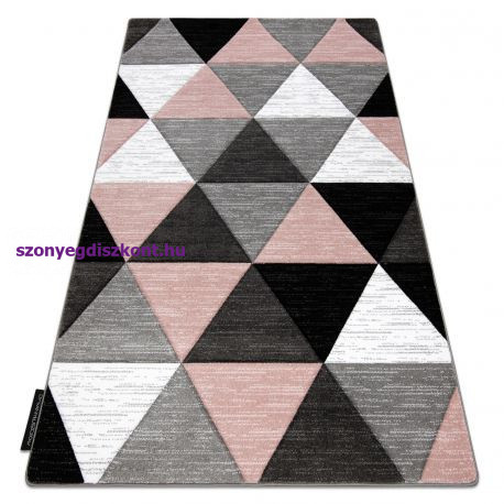 ALTER szőnyeg Rino háromszögek rózsaszín 140x190 cm